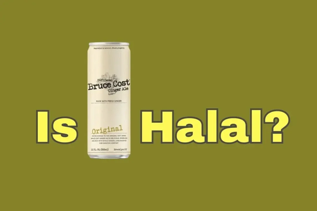 featured - is Bruce Cost Ginger Ale halal?