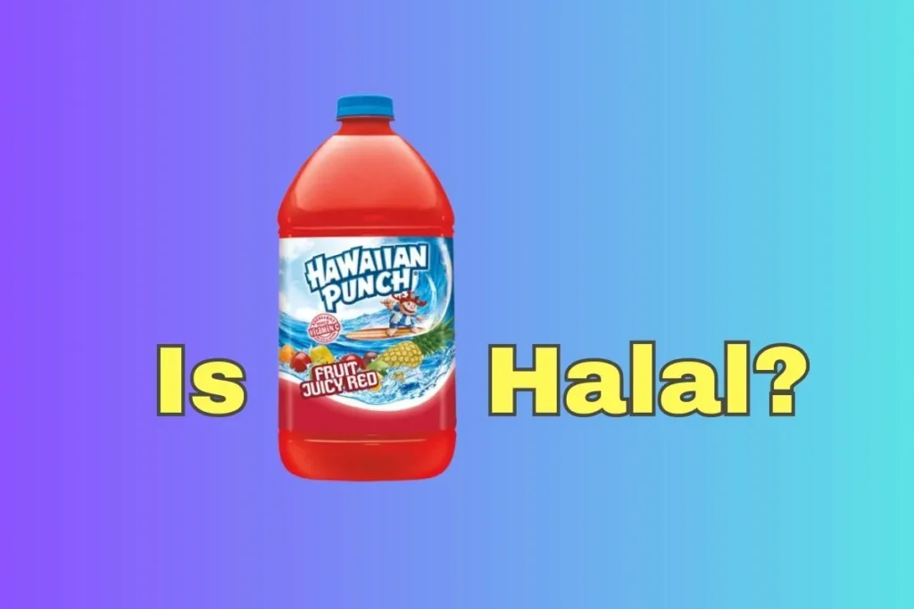 aanbevolen - is Hawaiiaanse punch halal