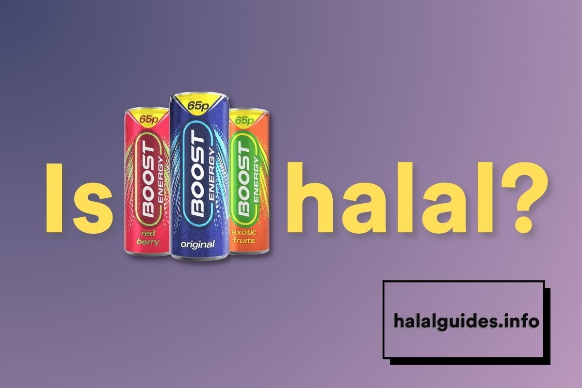 Is Boost Energy Drink Halal