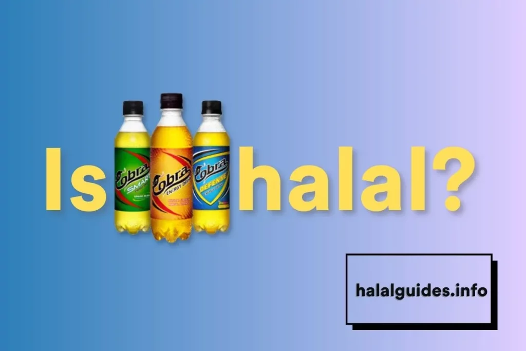 aanbevolen - Is Cobra Energy Drink Halal