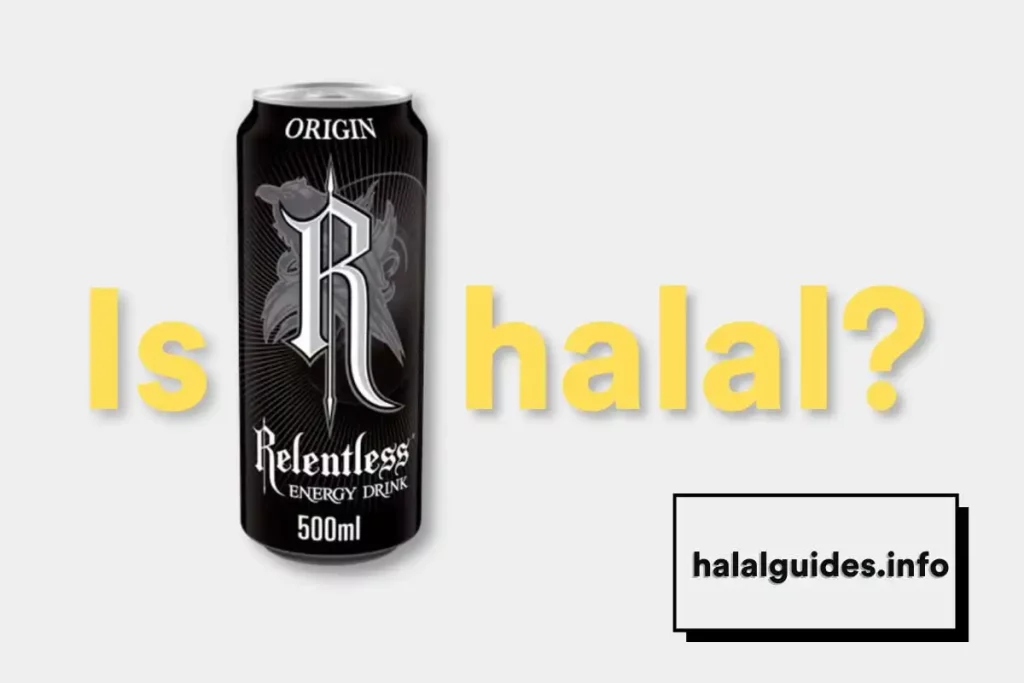 aanbevolen - Is meedogenloze energiedrank halal