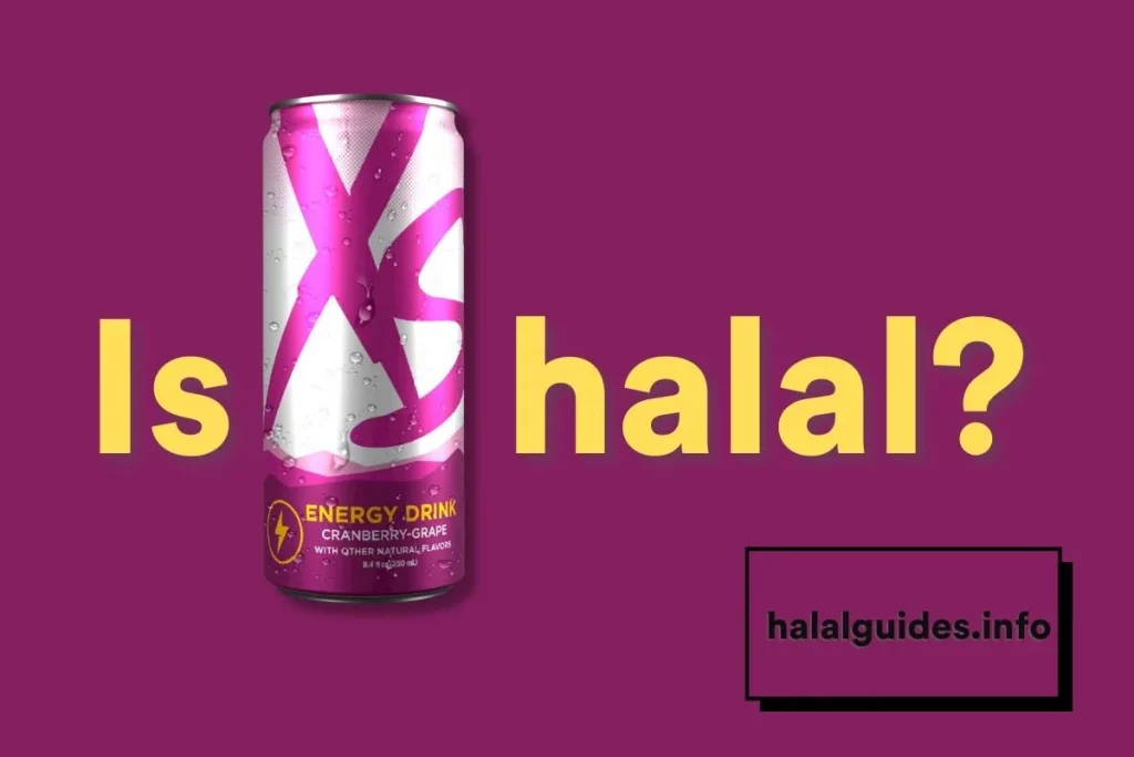 aanbevolen - Is XS Energy Drink Halal