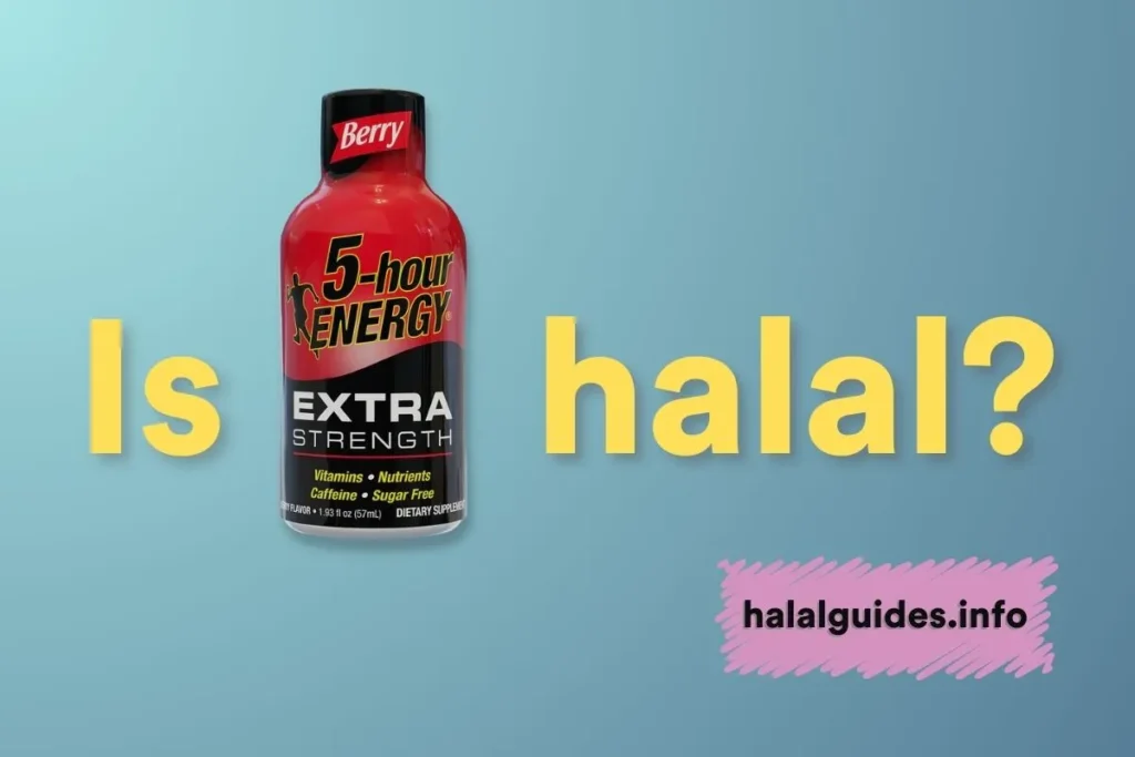 vorgestellt - ist 5-Stunden-Energie-Halal