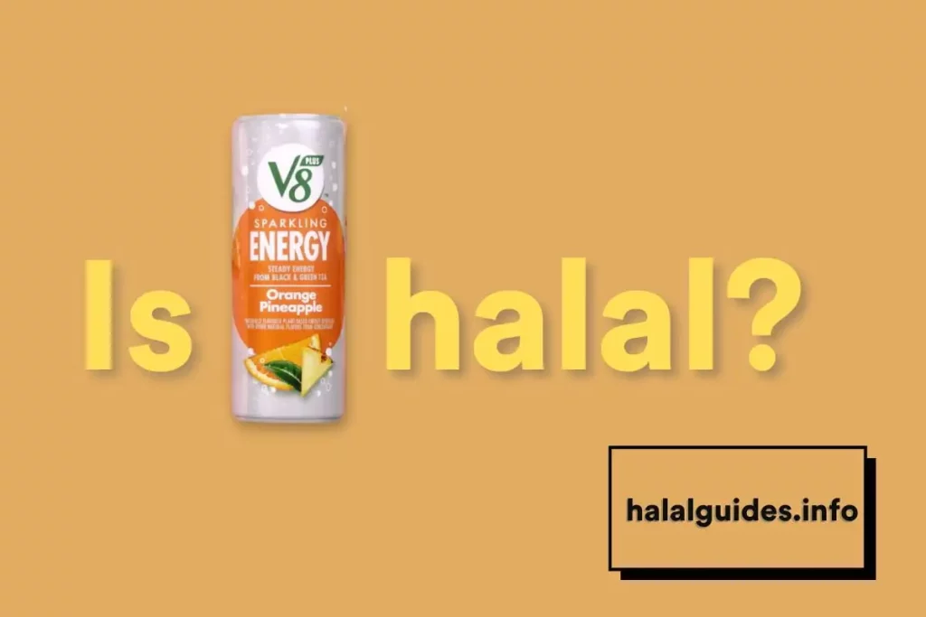 featured - is V8 energy drink halal