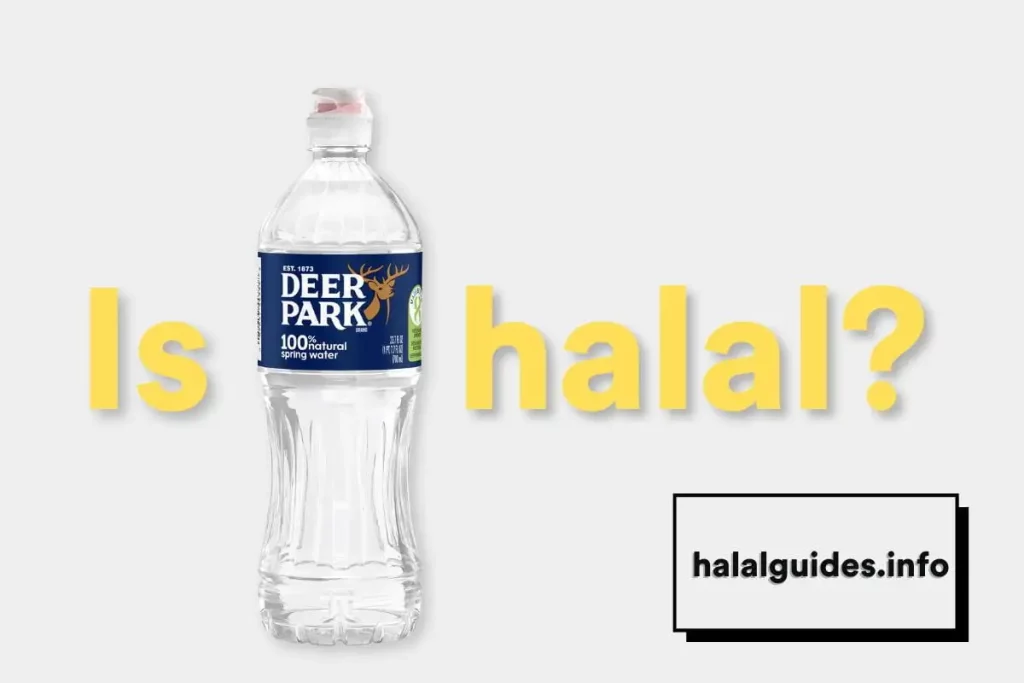 en vedette : l'eau de Deer Park est-elle halal ?