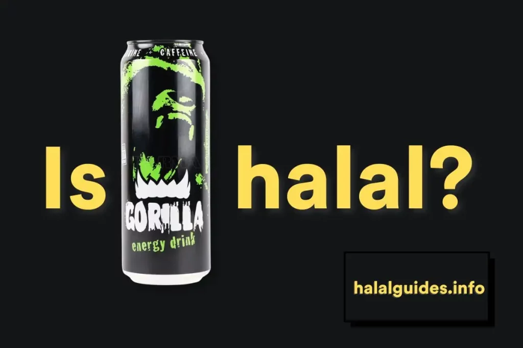 aanbevolen - is halal gorilla-energiedrank