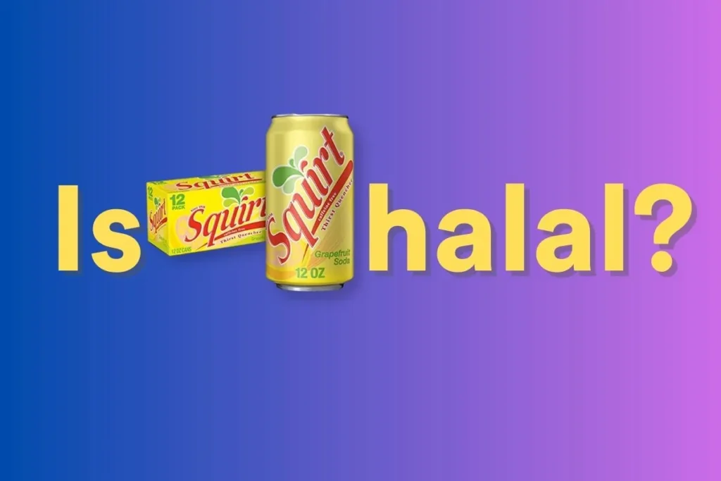 en vedette - le soda Squirt est-il halal