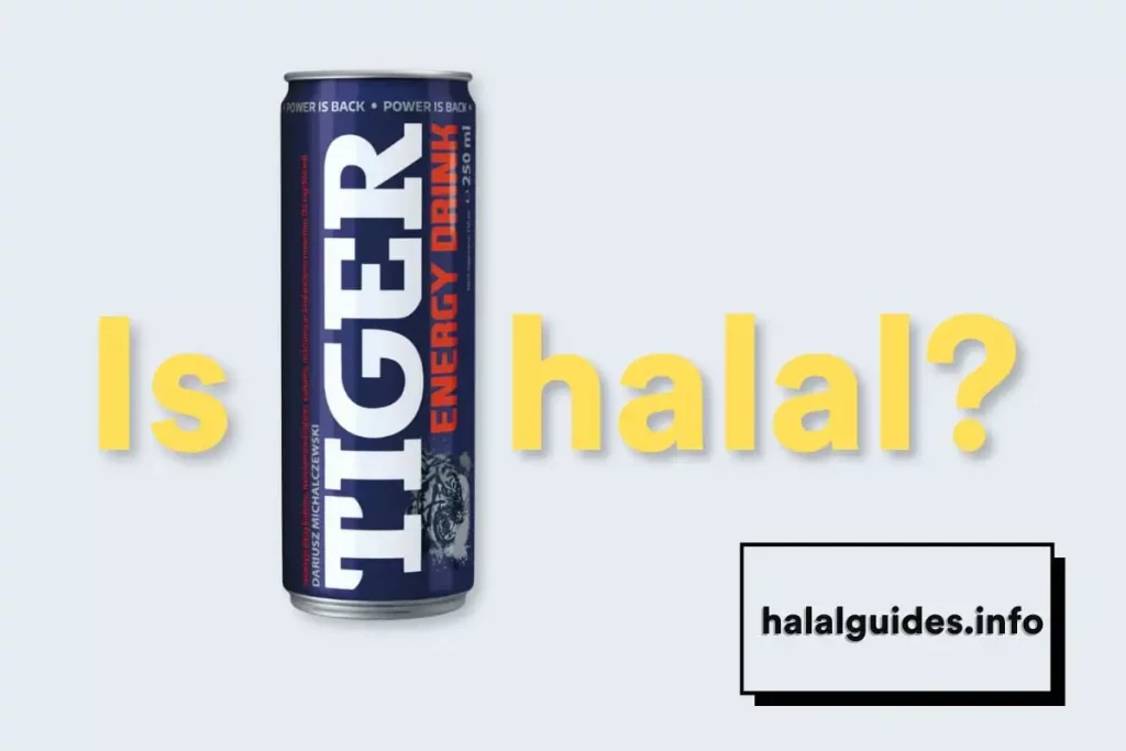 en vedette - la boisson énergisante du tigre est-elle halal