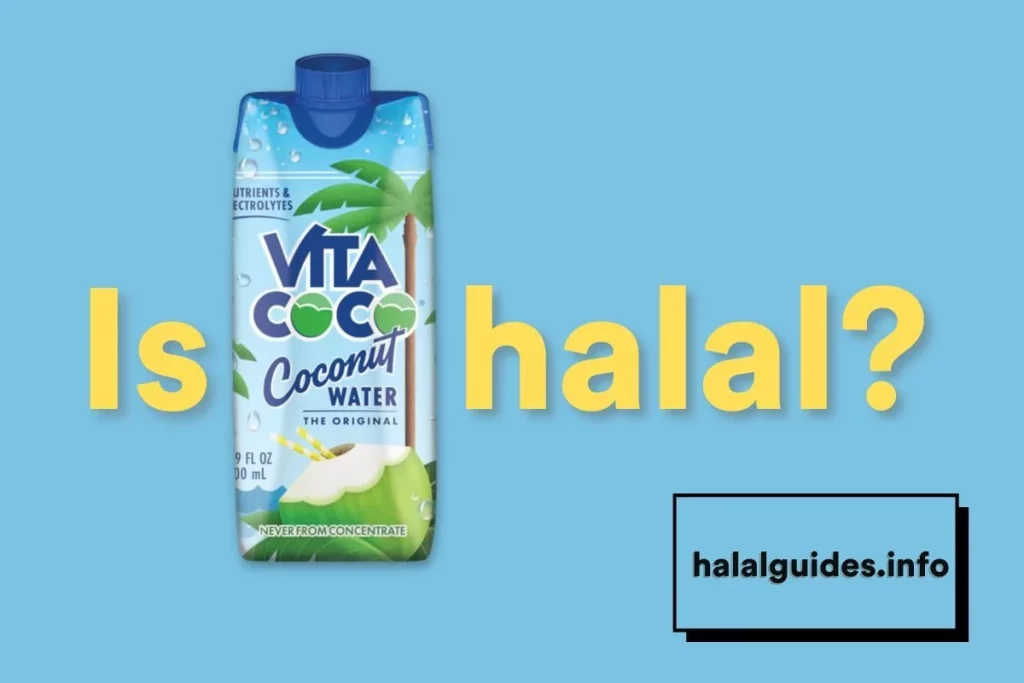aanbevolen - is vita coco halal