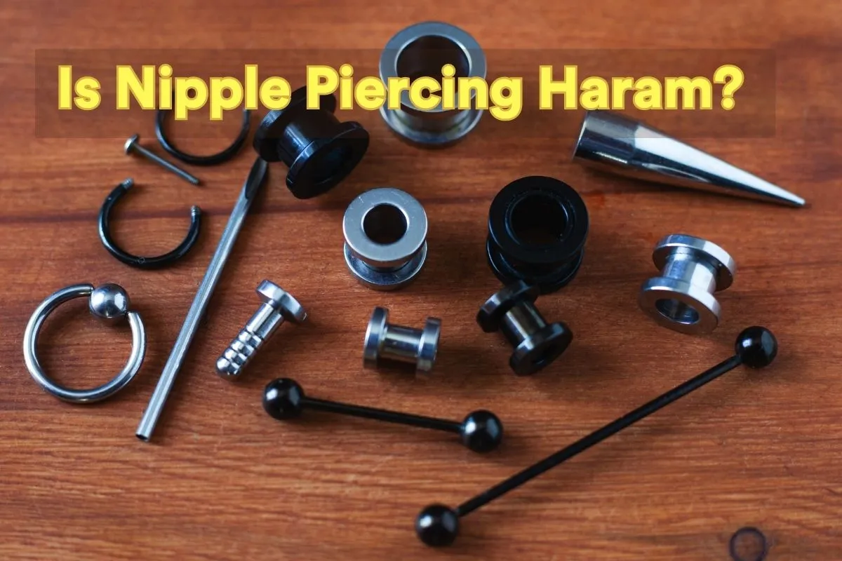 is nipple piercing haram