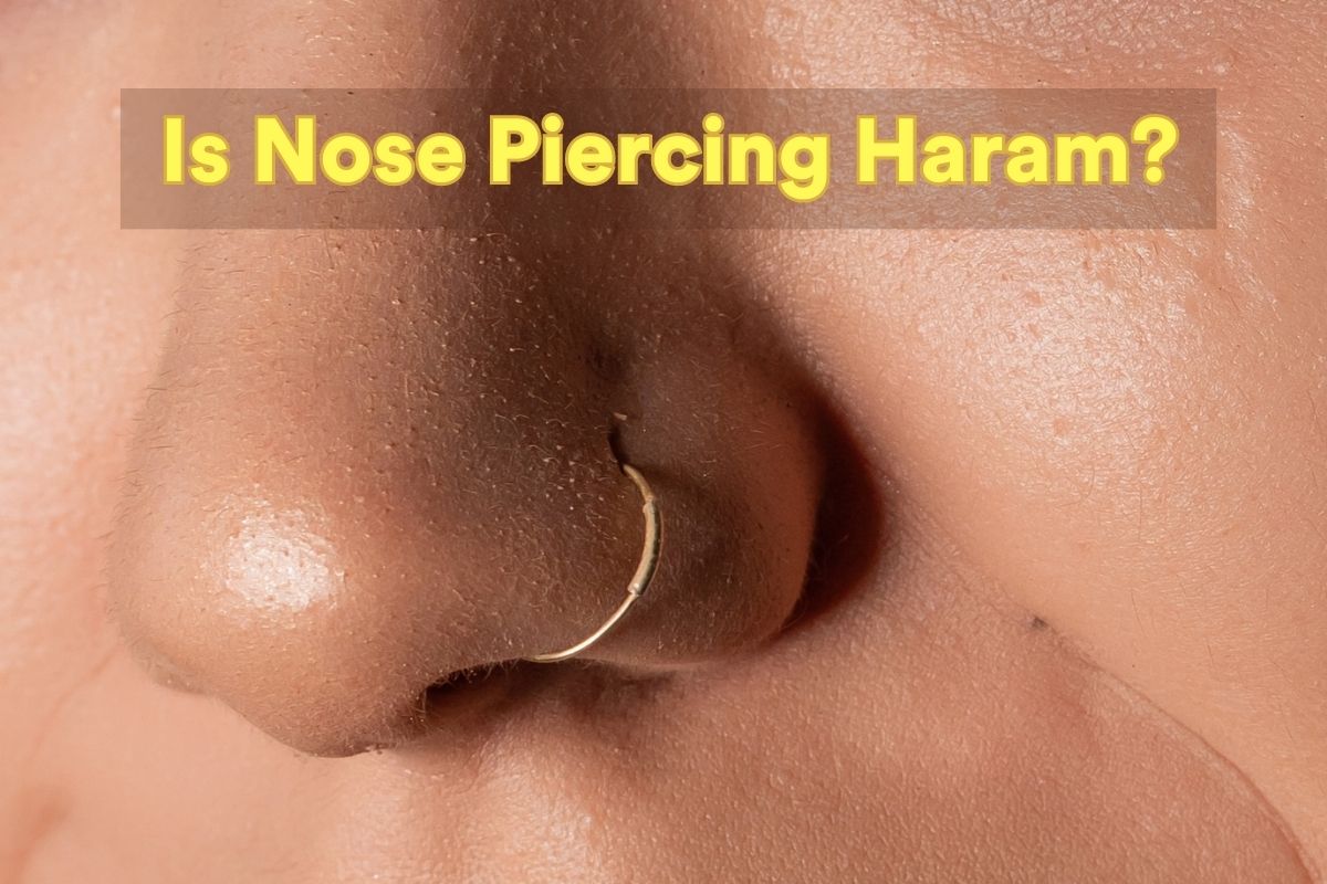 is nose piercing haram
