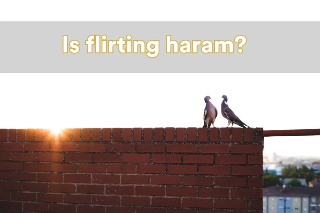 is flirting haram