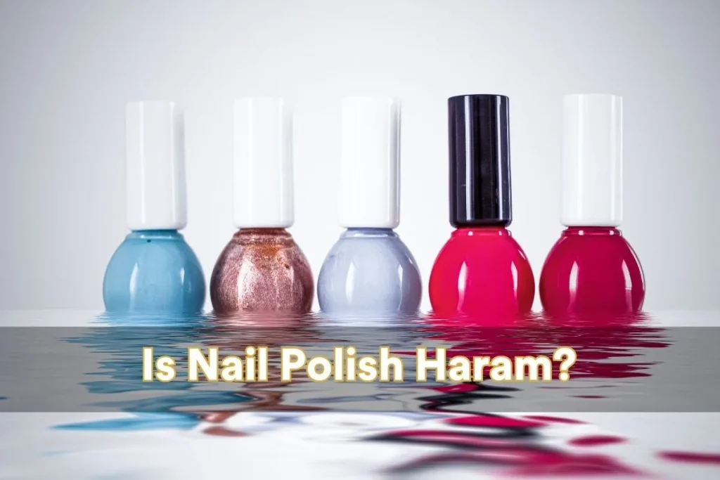 is nail polish haram?
