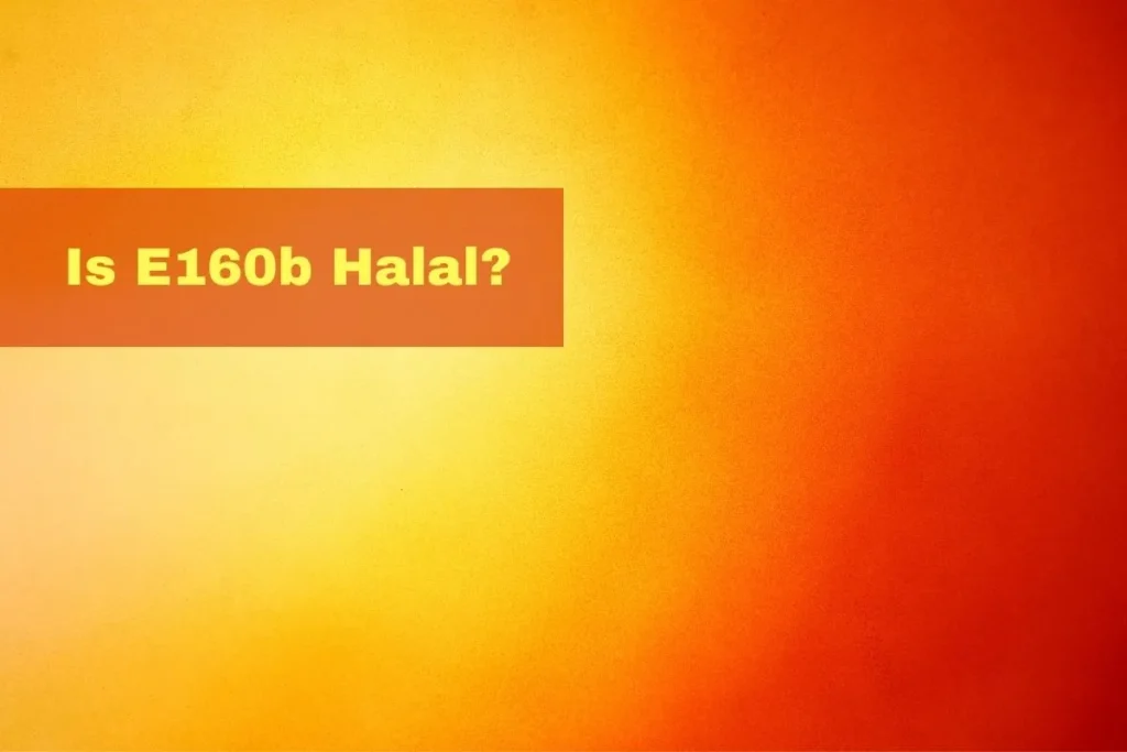 en vedette - Le E161g est-il Halal ou Haram ?
