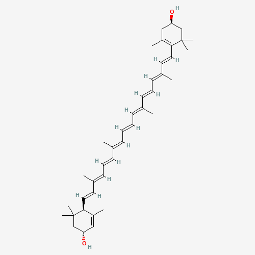 e161b luteïne chemische structuur