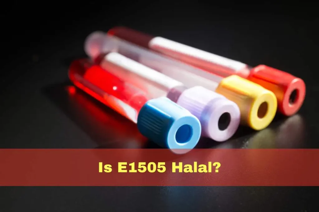 aanbevolen - is e1505 halal of haram?